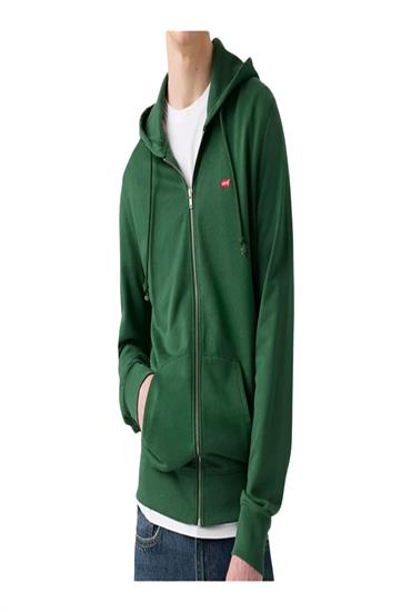 NON GRAPHIC SWEATSHIRT-DARK GREEN